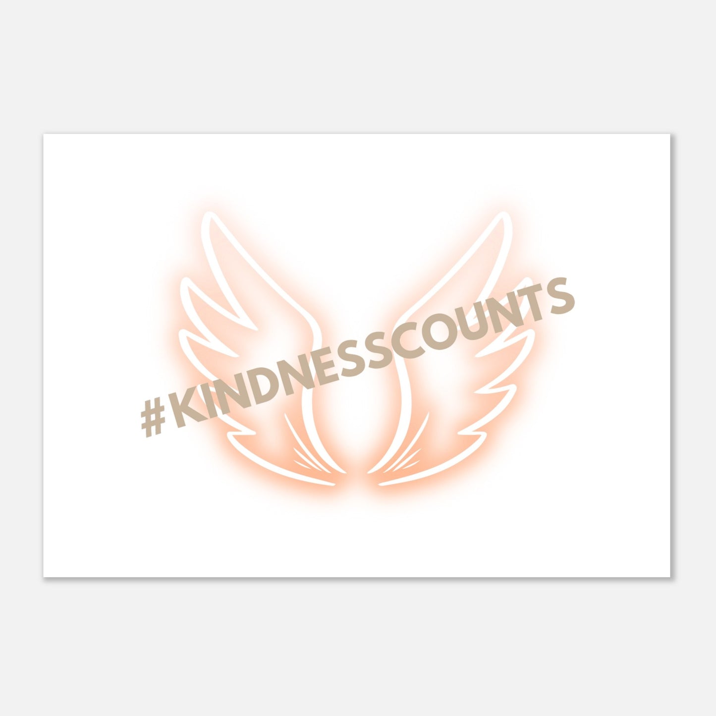 Angel Wings Premium Matte Paper Poster