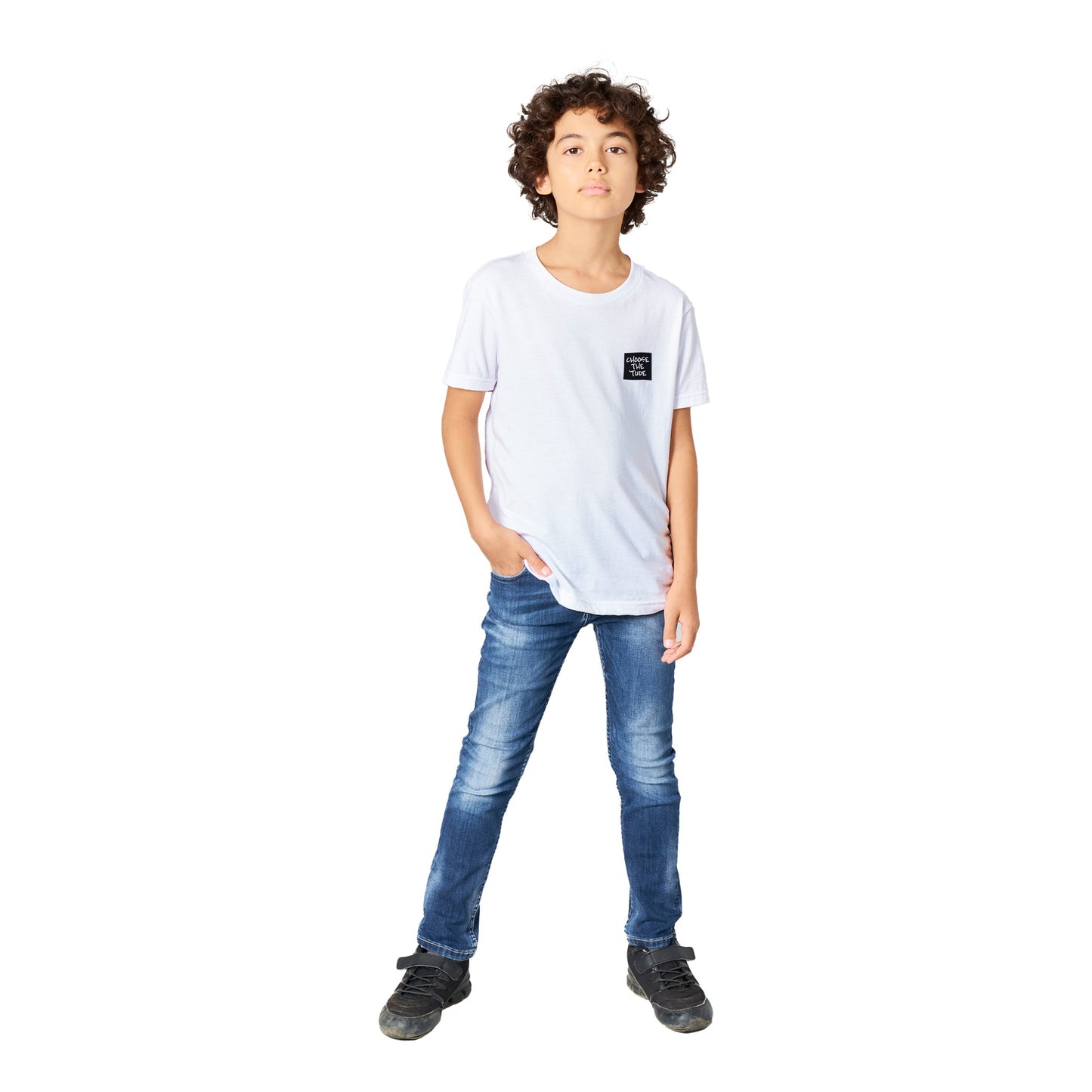 Angel Wings Premium Kids Crewneck T-shirt