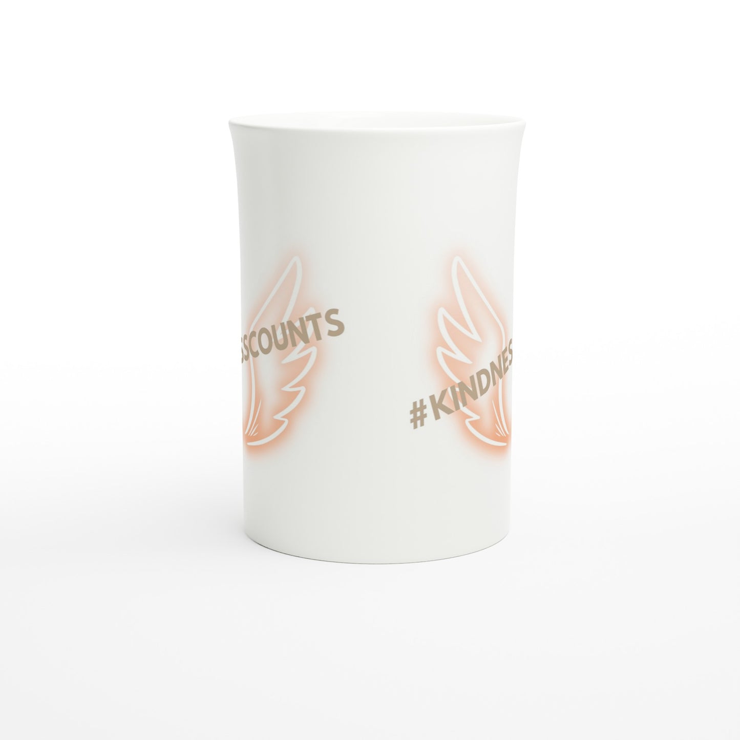 Angel Wings 10oz Porcelain Slim Mug