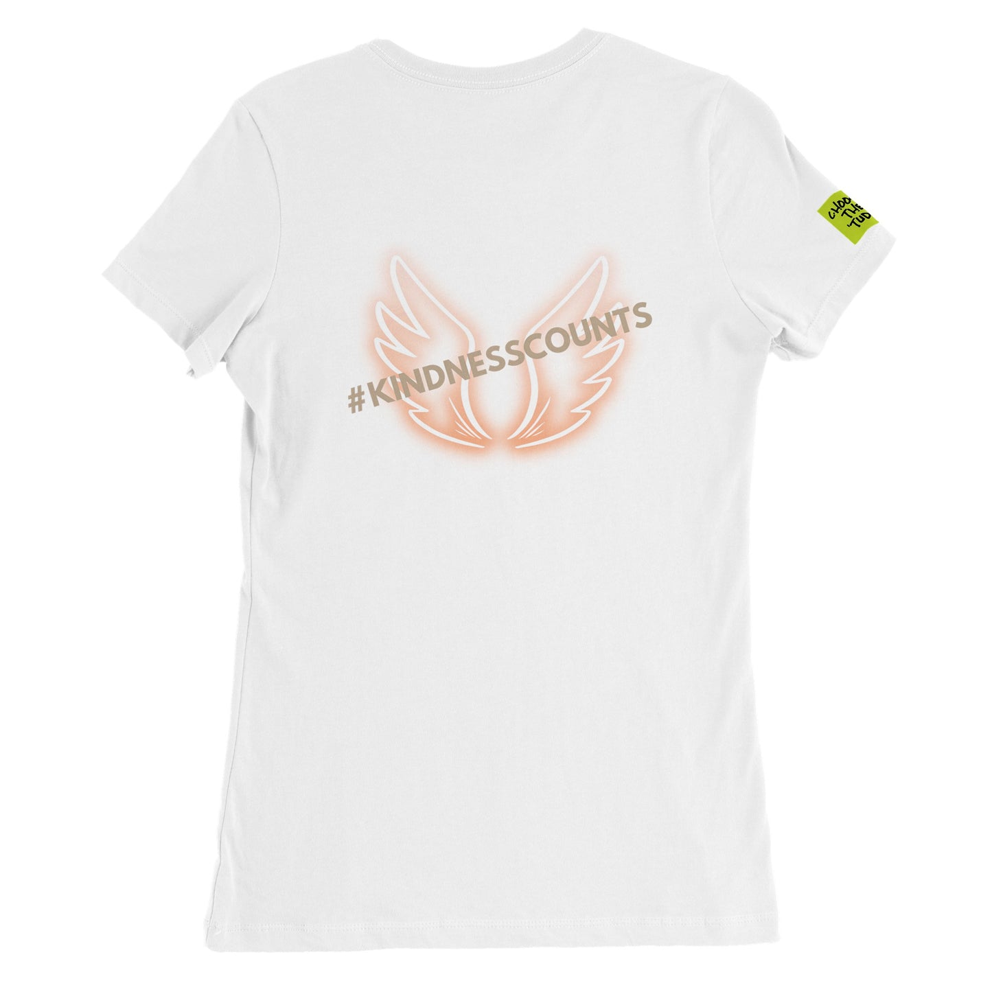 Angel Wings Premium Womens Crewneck T-shirt