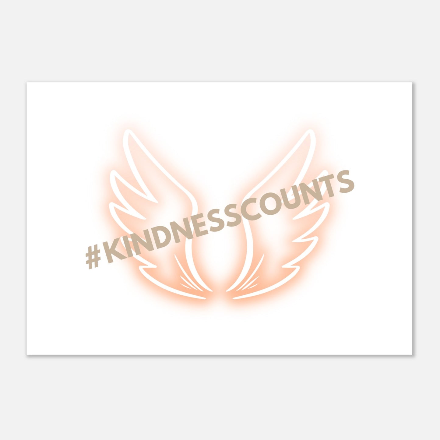 Angel Wings Premium Matte Paper Poster