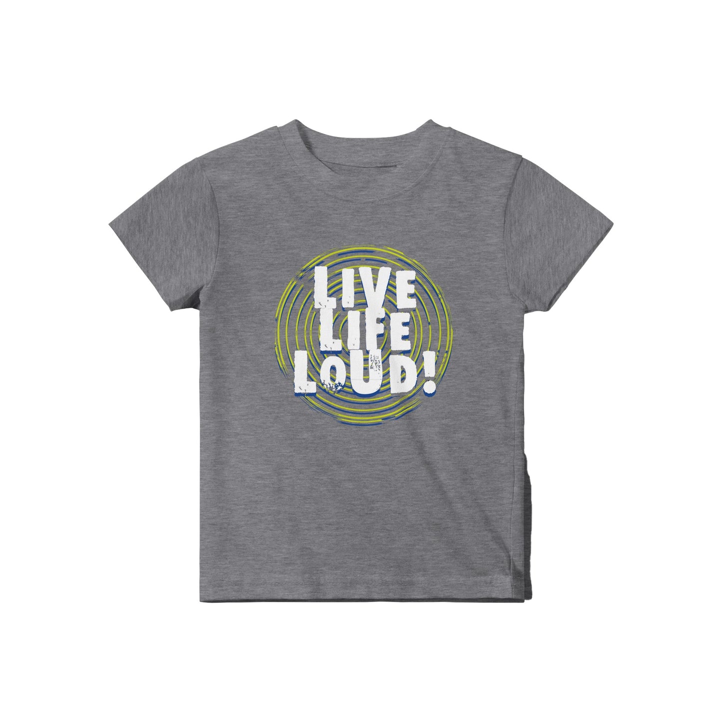 Live Life Loud Green Classic Baby Crewneck T-shirt