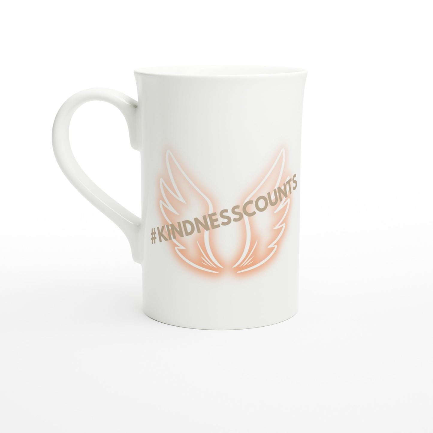 Angel Wings 10oz Porcelain Slim Mug