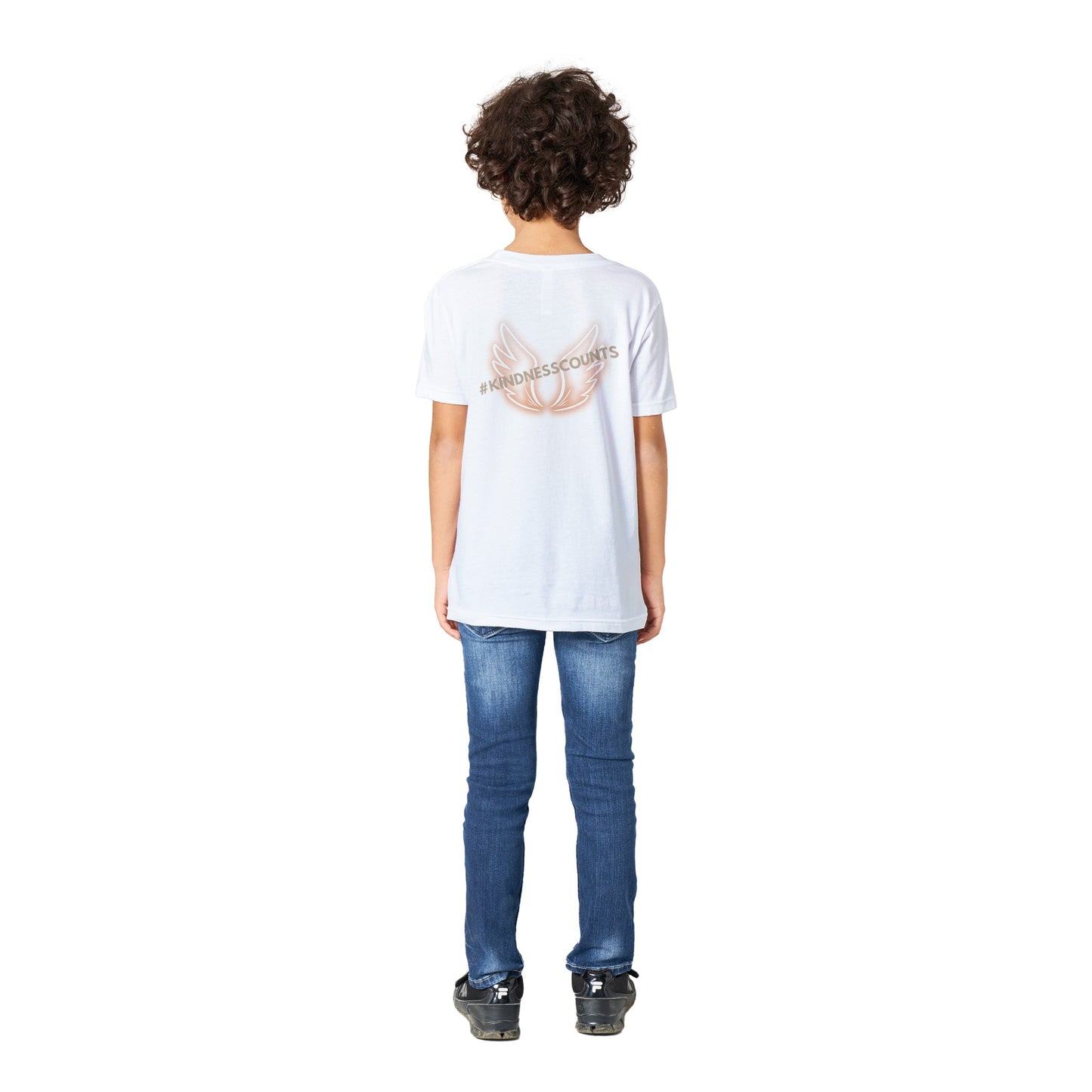 Angel Wings Premium Kids Crewneck T-shirt
