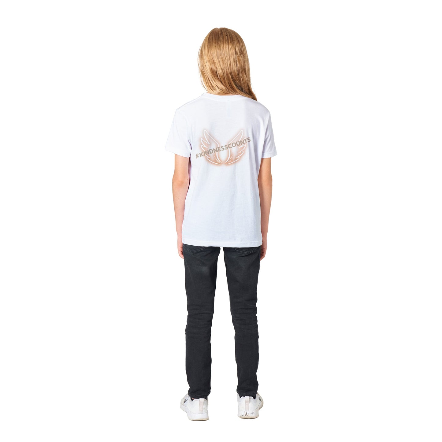 Angel Wings Premium Kids Crewneck T-shirt