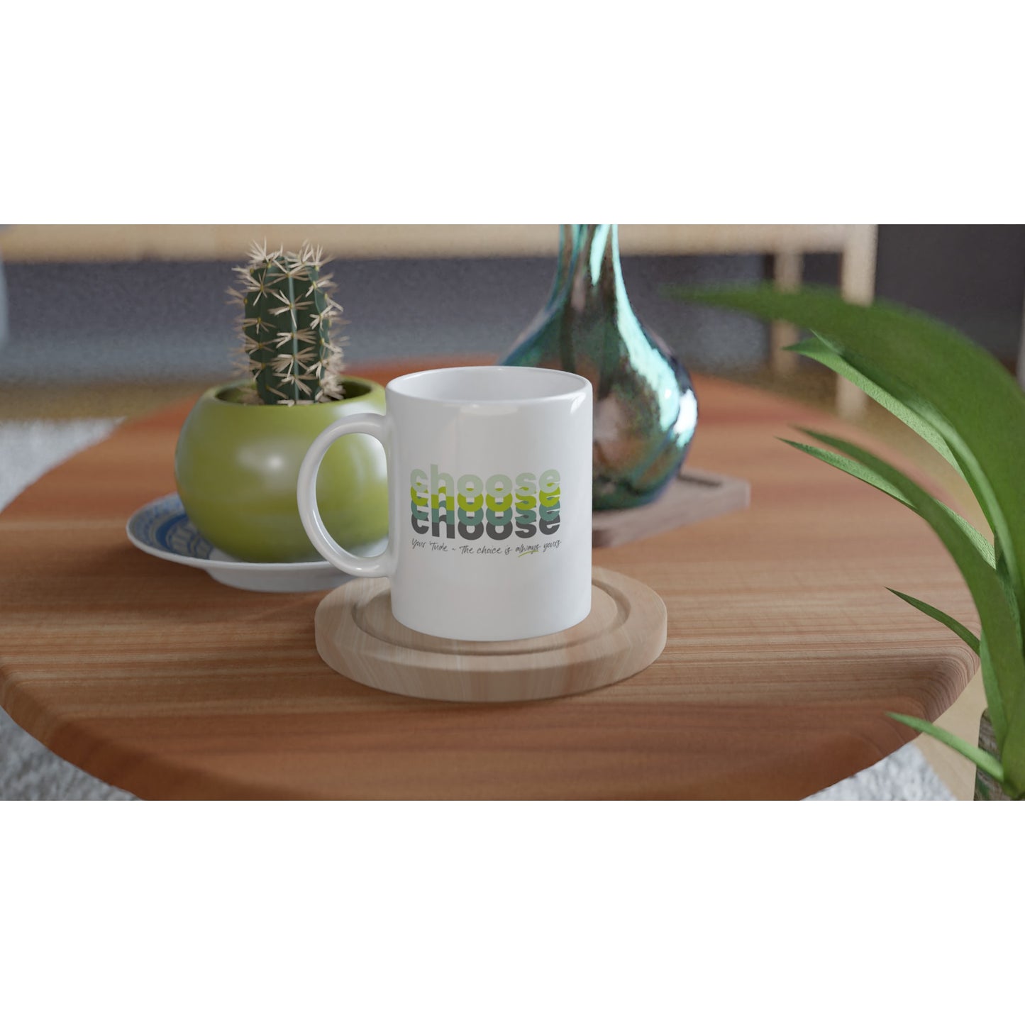 Choose Green 11oz Ceramic Mug