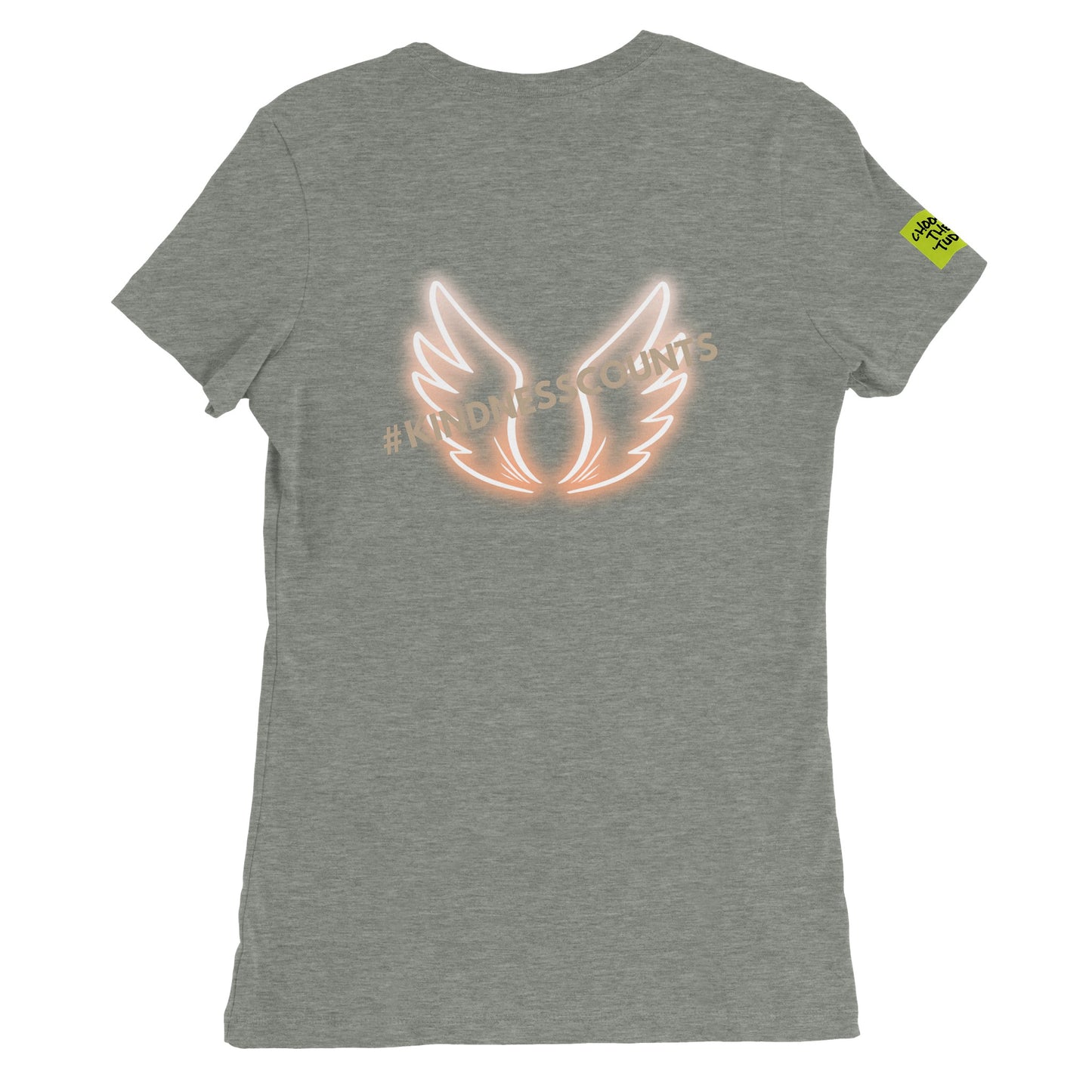 Angel Wings Premium Womens Crewneck T-shirt