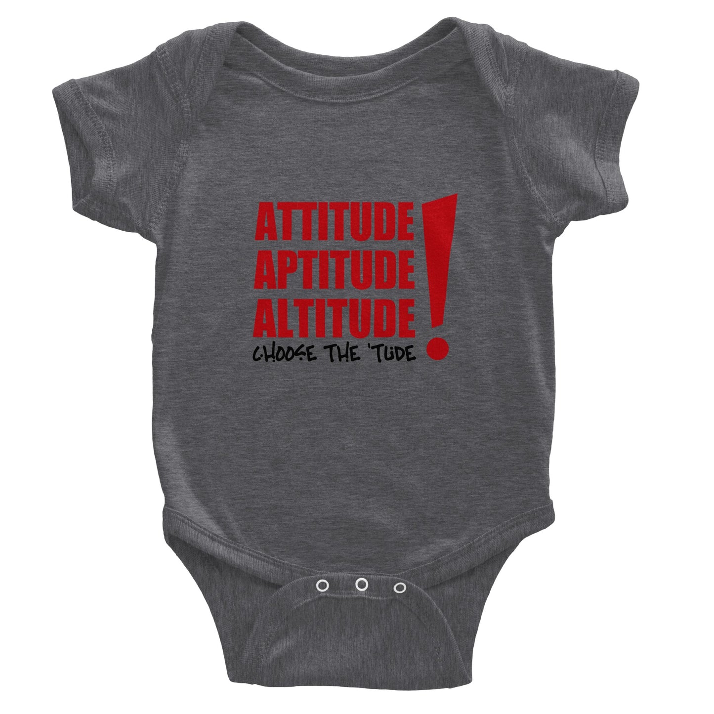 Attitude Classic Baby Short Sleeve Bodysuit