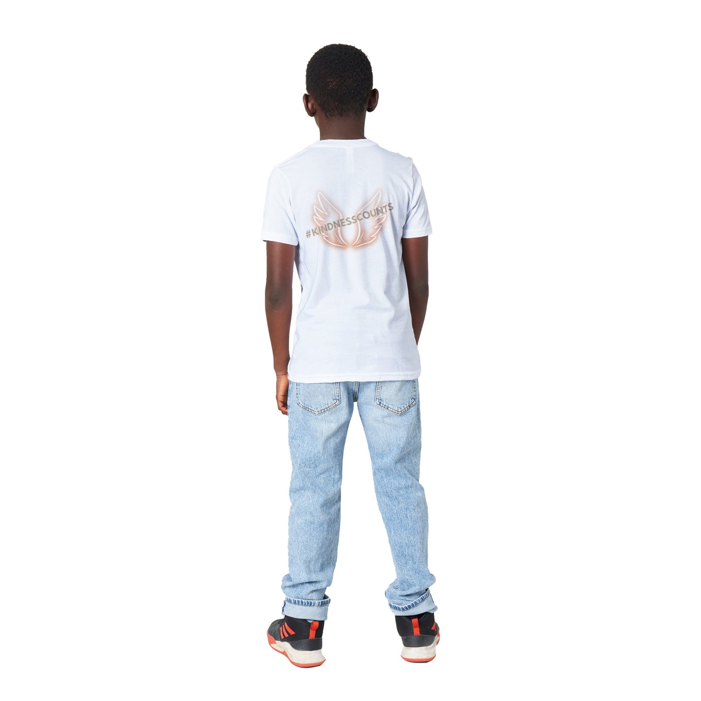 Angel Wings Premium Kids Crewneck T-shirt