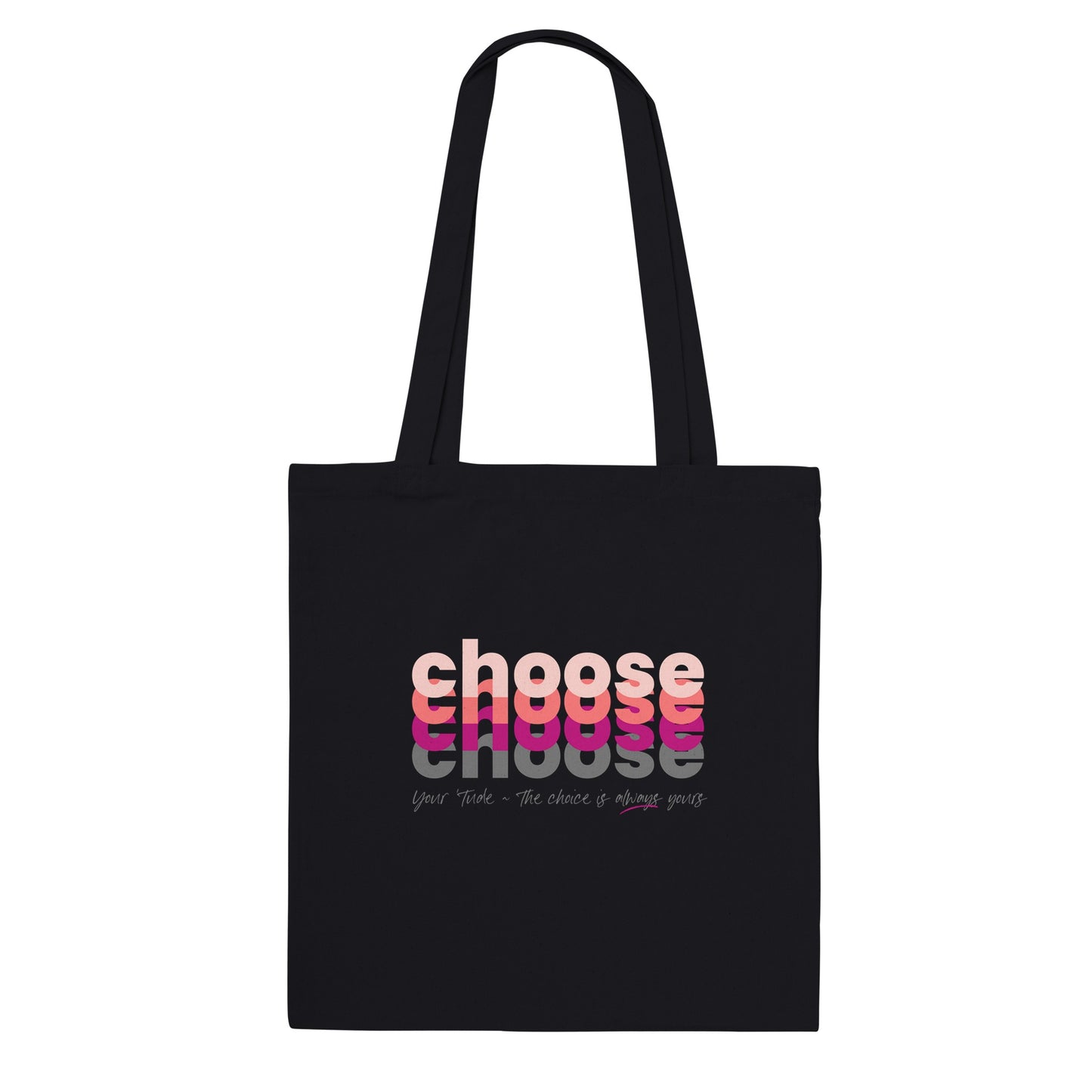 Choose Pink Premium Tote Bag