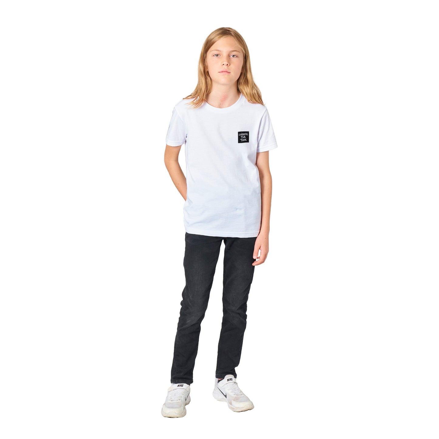 Angel Wings Premium Kids Crewneck T-shirt