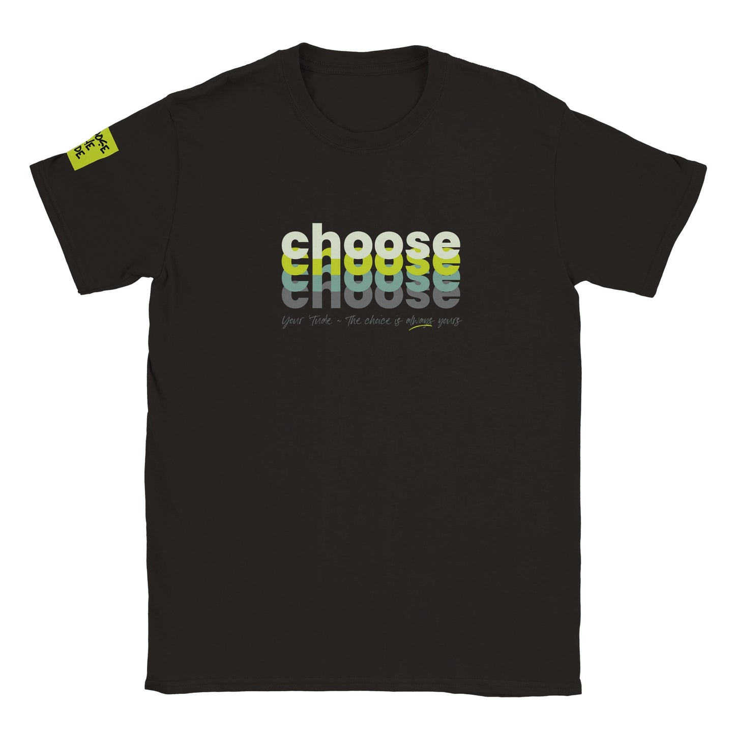 Choose Green Classic Kids Crewneck T-shirt