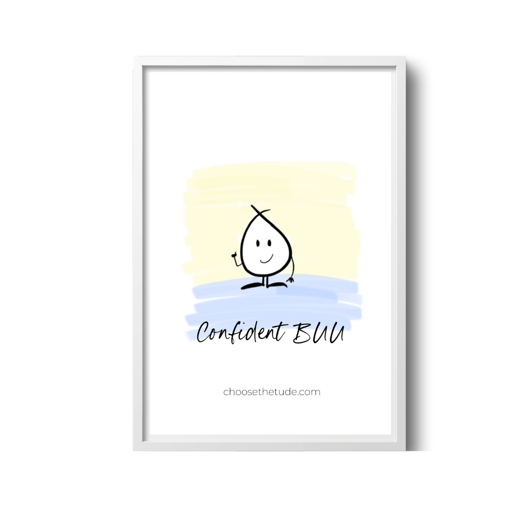 Confident BUU Wall Art Small