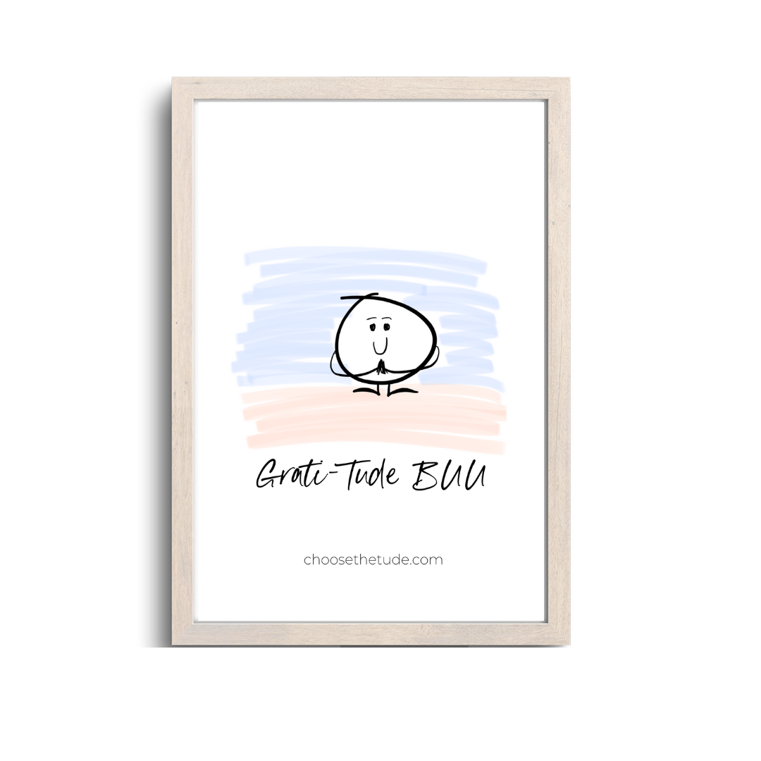 Grati-Tude BUU Wall Art Small