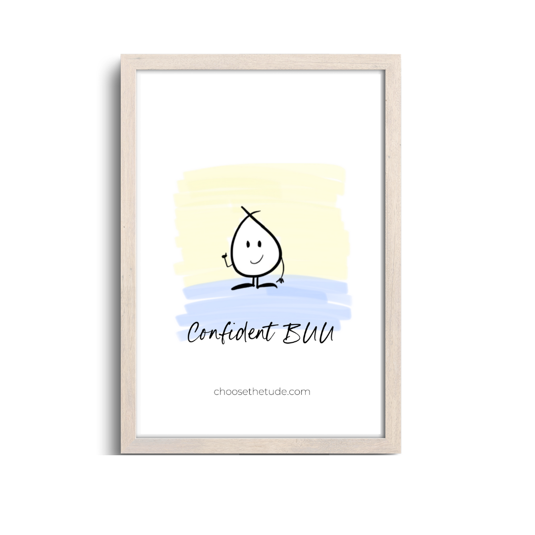 Confident BUU Wall Art Small