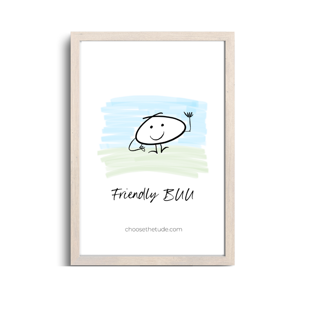 Friendly BUU Wall Art Small