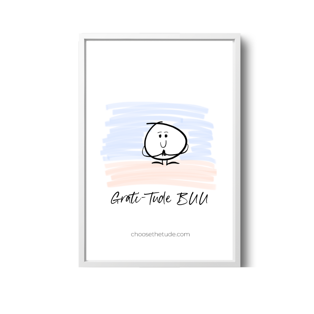 Grati-Tude BUU Wall Art Small