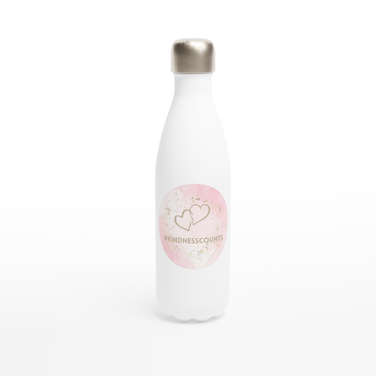 Kindness Counts 17oz Double Insulated Stainless Steel Water Bottle