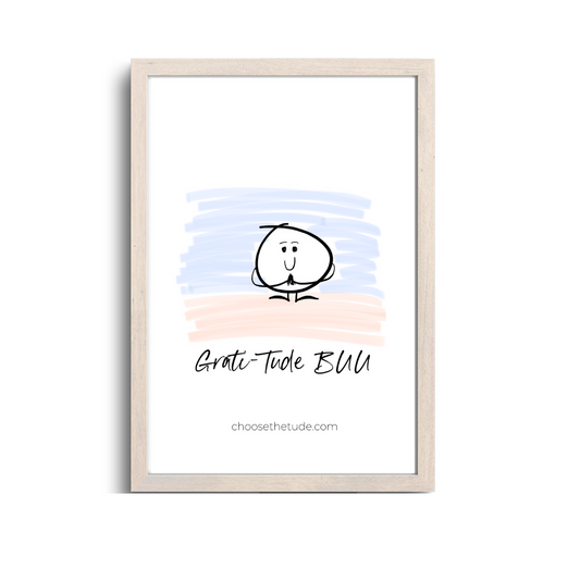 Grati-Tude BUU Wall Art Small