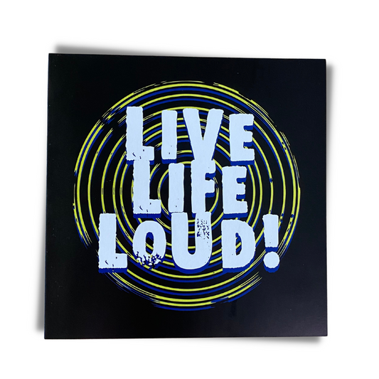 Live Live Loud Card