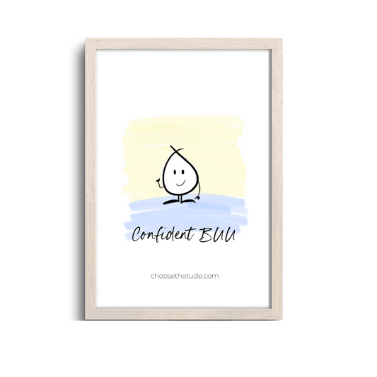 Confident BUU Wall Art Small